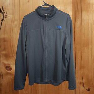 The‎ North Face Mens FlashDry Full Zip Jacket Gray L/G Lightweight Athletic